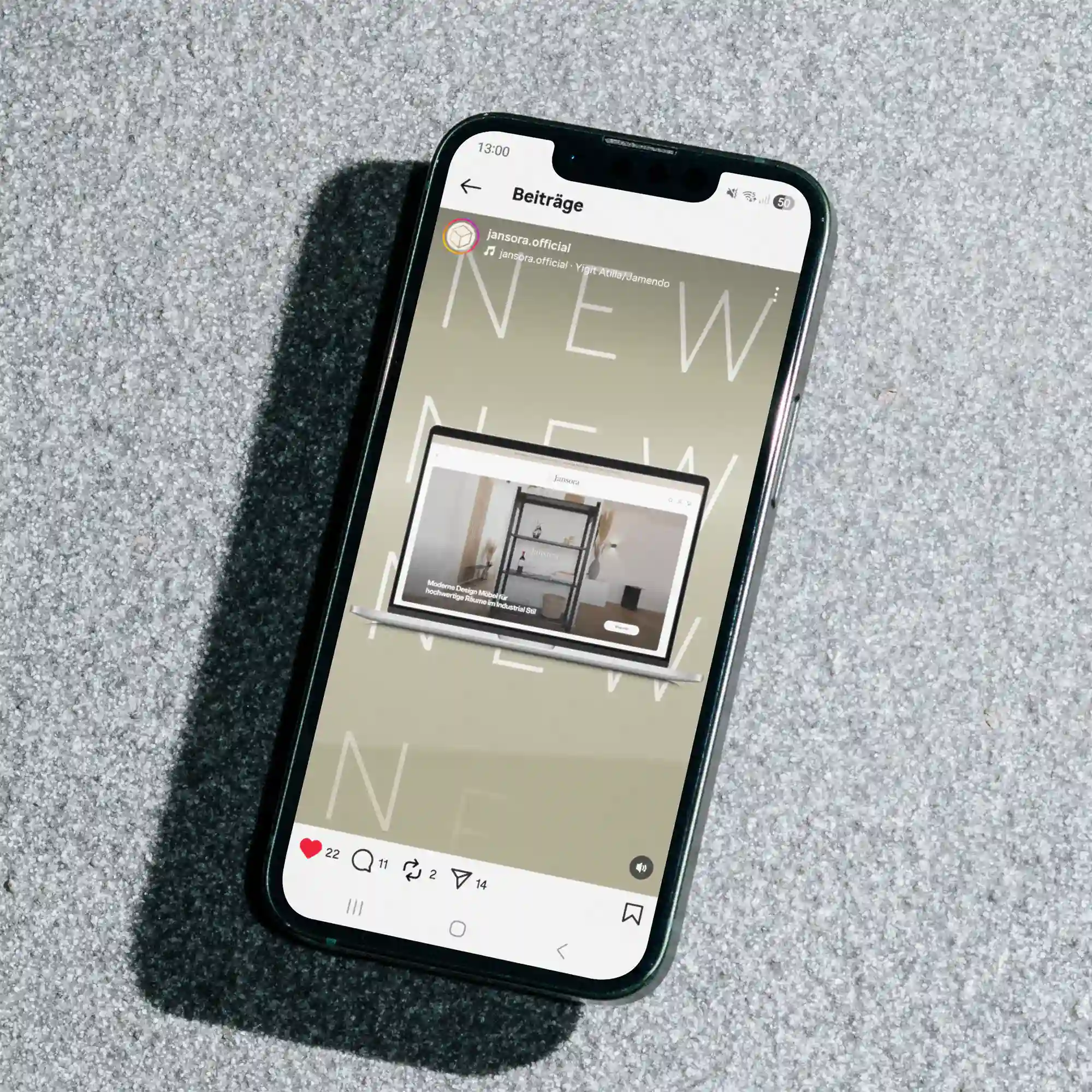 Jansora Onlineshop-Content